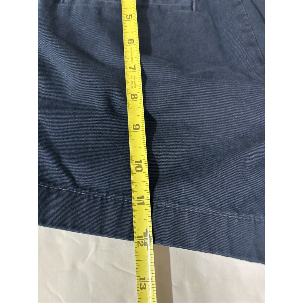 Women’s Chino Shorts J. Crew Navy Blue Broke in Style Size 4 100% Cotton - Picture 10 of 12